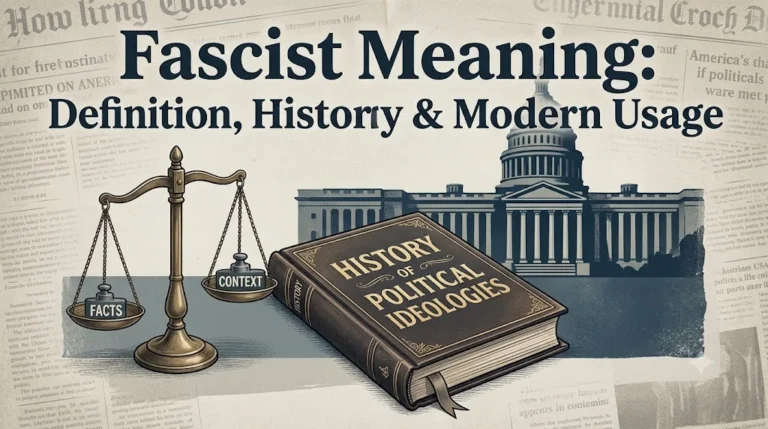 Fascist Meaning
