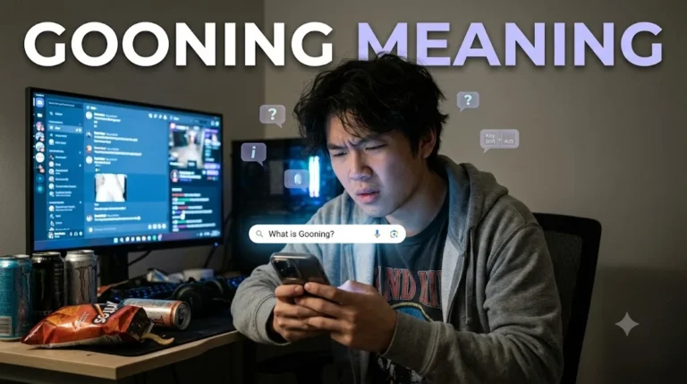Gooning Meaning