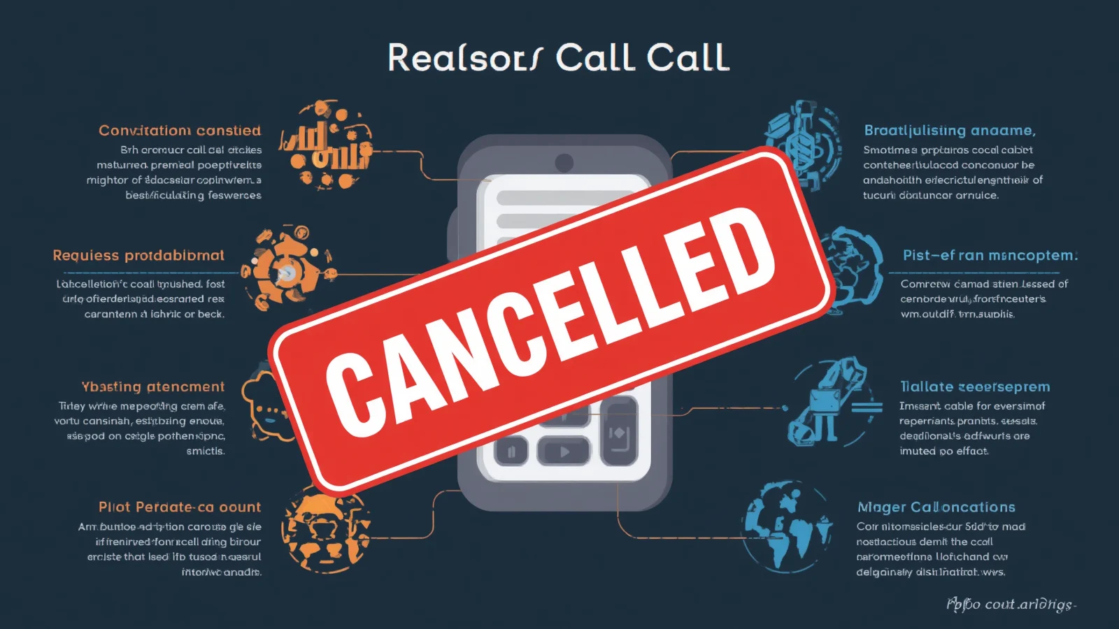 what does canceled call mean