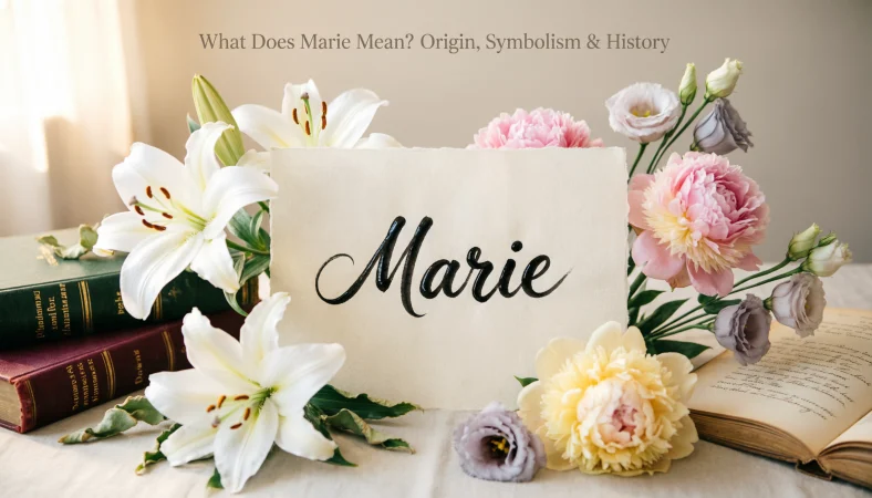 what does marie mean