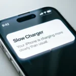 what does slow charger mean on iphone