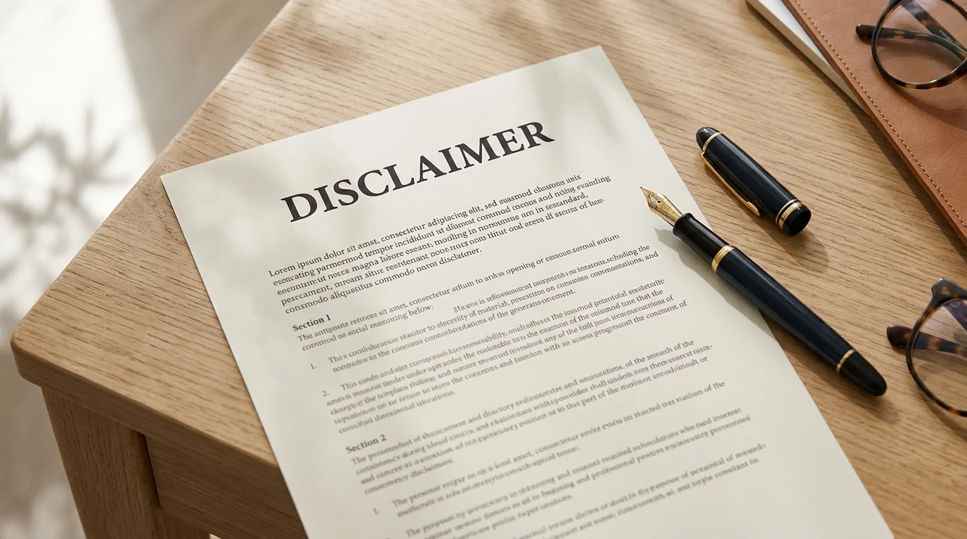 disclaimer meaning